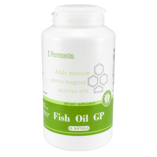 Fish Oil GP 90 kaps. Maisto papildas