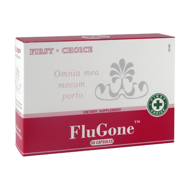 FluGone™ 60 kaps. Maisto papildas