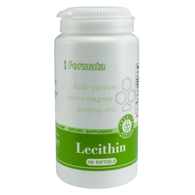 Lecithin 100 kaps. Maisto papildas